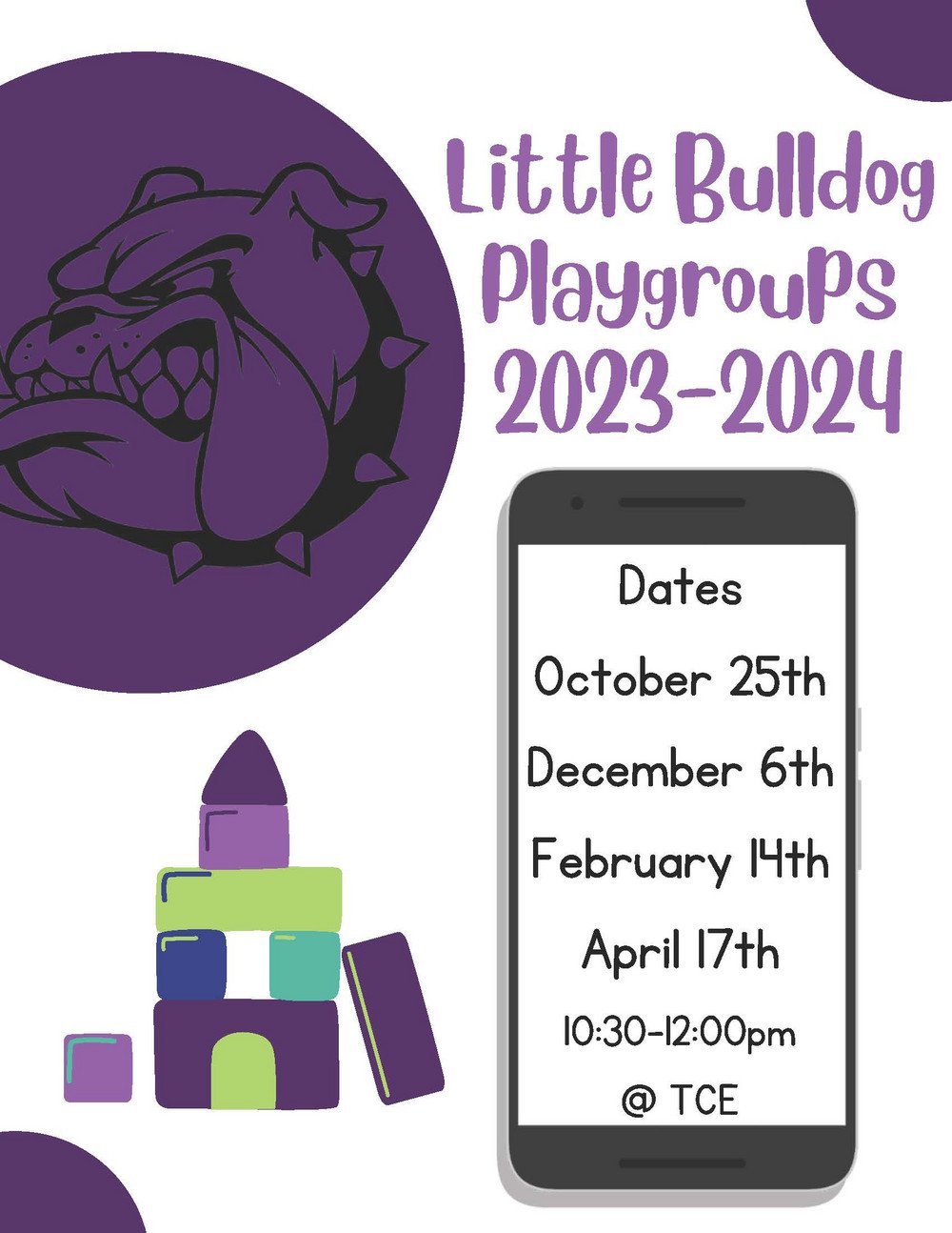 Little Bulldog Schedule 2023